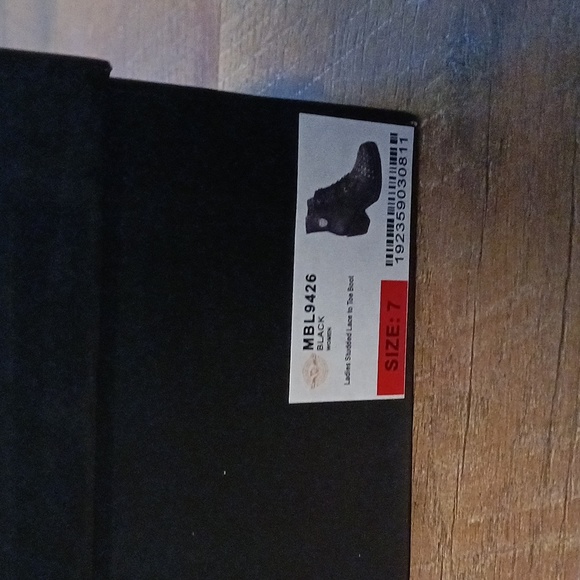 Milwaukee Performance leather Studded lace up Boots🖤😎 - Picture 6 of 15